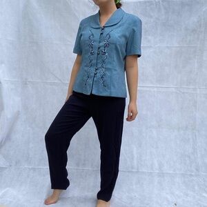 beautiful two piece vintage set